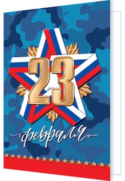 23 Февраля ( РФ ). Открытки оптом